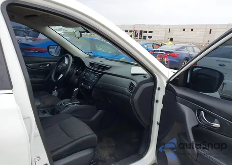 2017 Nissan Rogue Sv z USA, uszkodzony, nr VIN 5N1AT2MT7HC881975